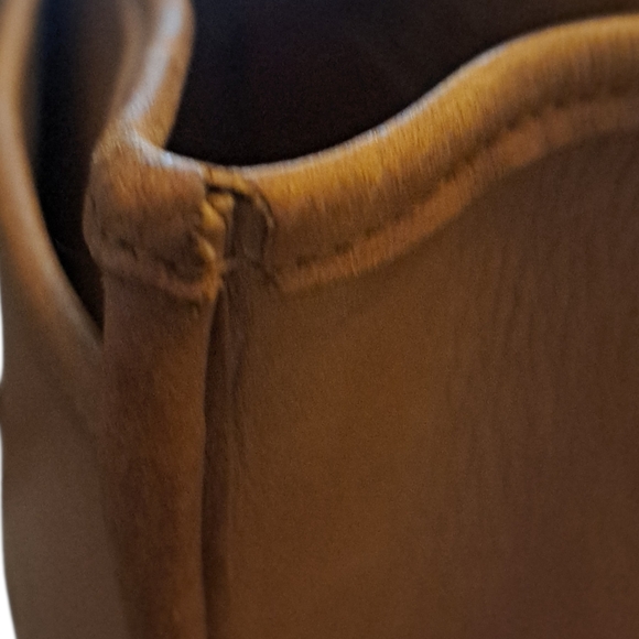 Vintage Coach Leather Crossbody Satchel – Camel – Nickel Hardware – Costa Rica - Picture 11 of 16